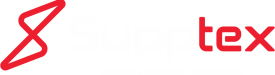 SUPPTEX LOGO HORIZONTAL BRANCA E VERMELHA